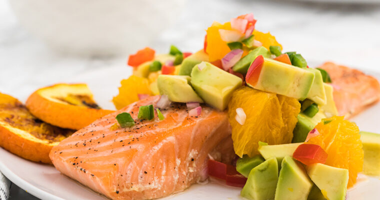 Savor the Flavor: Salmon in Orange Salsa with MAMBO