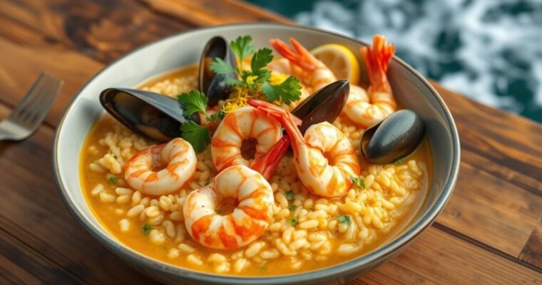 Step-by-Step Recipe: Indulge in a Flavorful Coconut and Shrimp Risotto with Thermomix