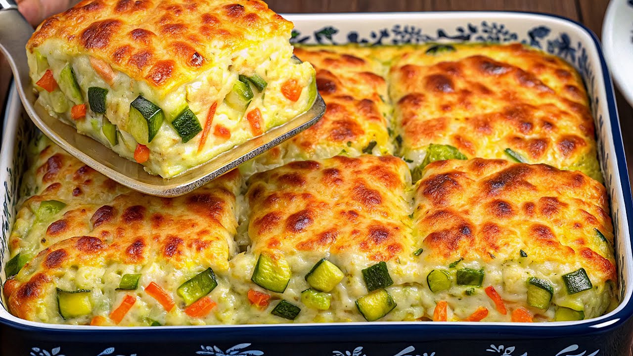 A Match Made in Culinary Heaven: Monsieur Cuisine and Bechamel de Calabacín