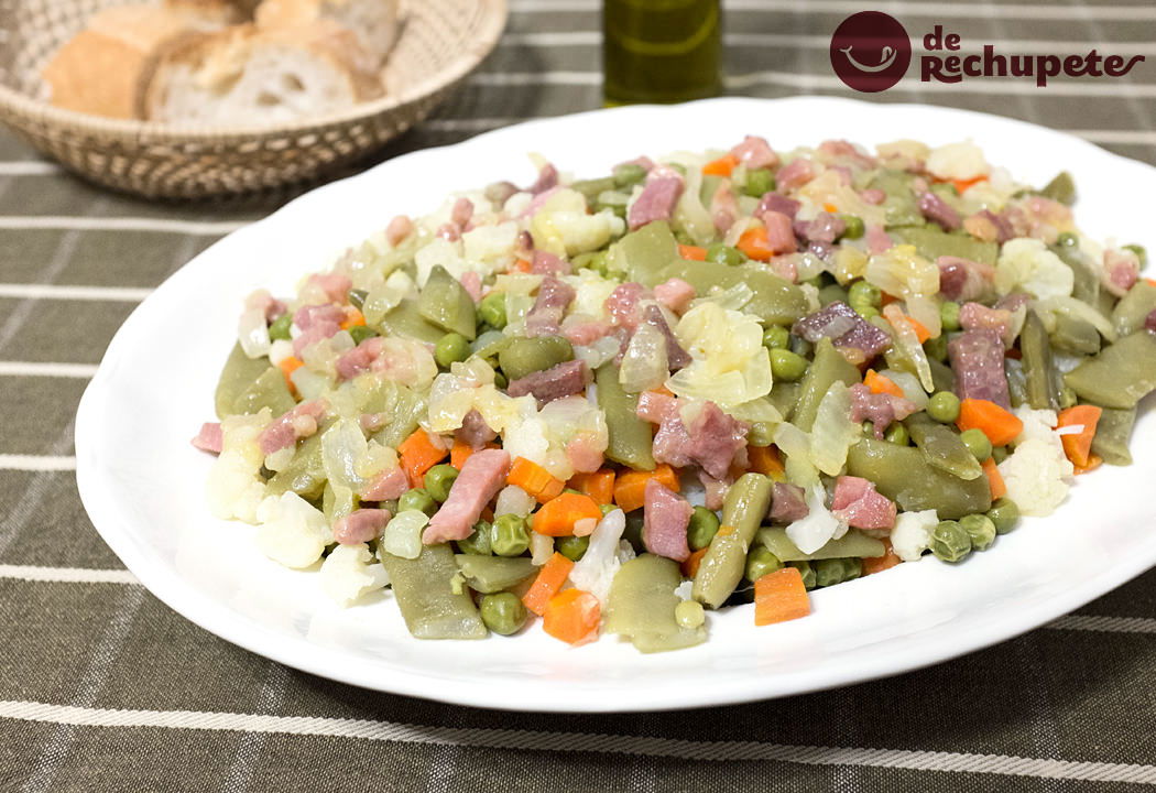 ¡Aprende a cocinar una exquisita pasta con guisantes y jamón cocido usando tu Thermomix!