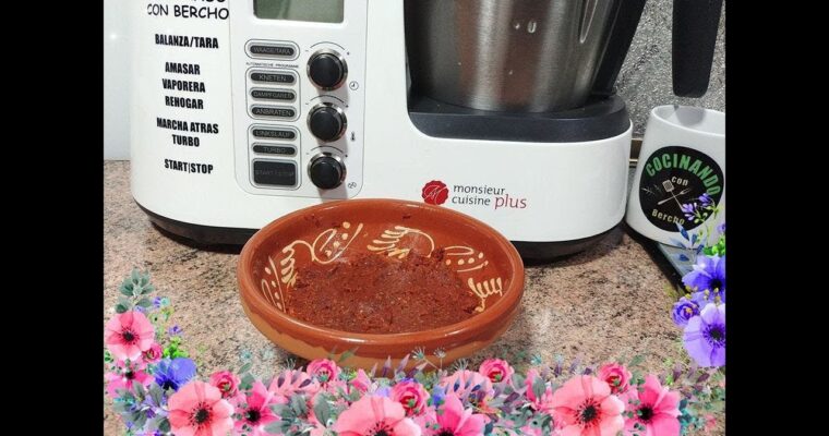 Delicious and Easy: The Perfect Recipe for Paté de Sobrasada with monsieur cuisine