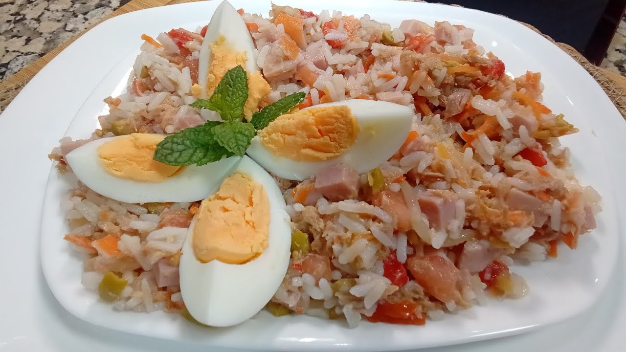 Impress Your Guests with a Colorful Rice Salad: Arroz Tres Delicias Recipe