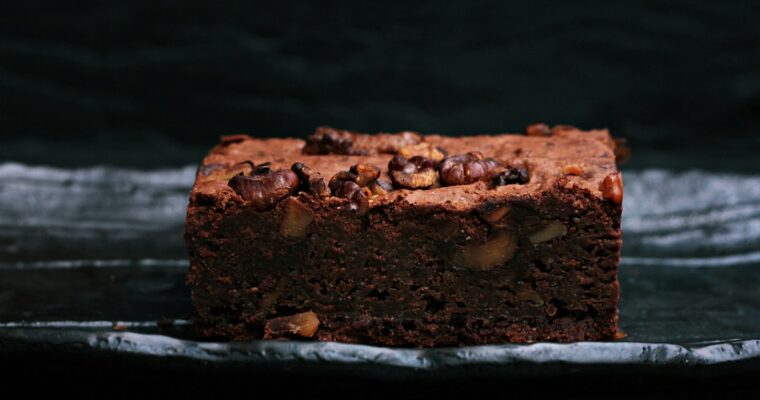 Indulge in Decadence: White Chocolate Walnut Brownies with MAMBO