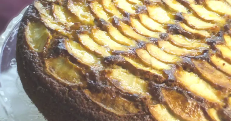 ¡Prepara un bizcocho irresistible con manzana y avena utilizando tu Thermomix!