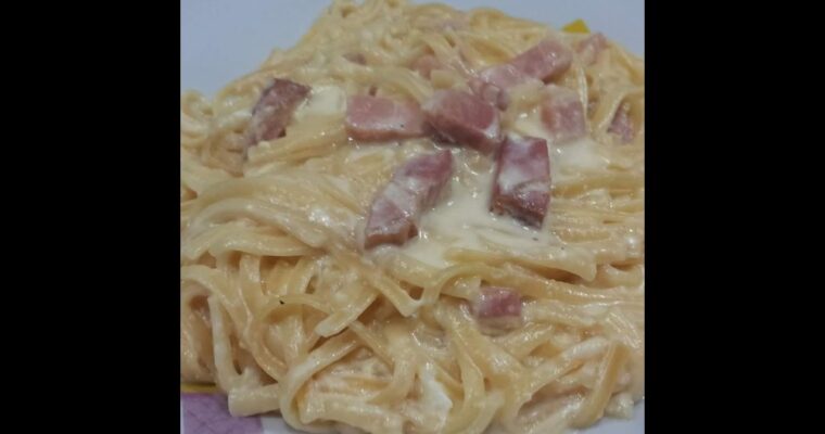 Delicious Tallarines a la Carbonara Recipe for Your Olla GM