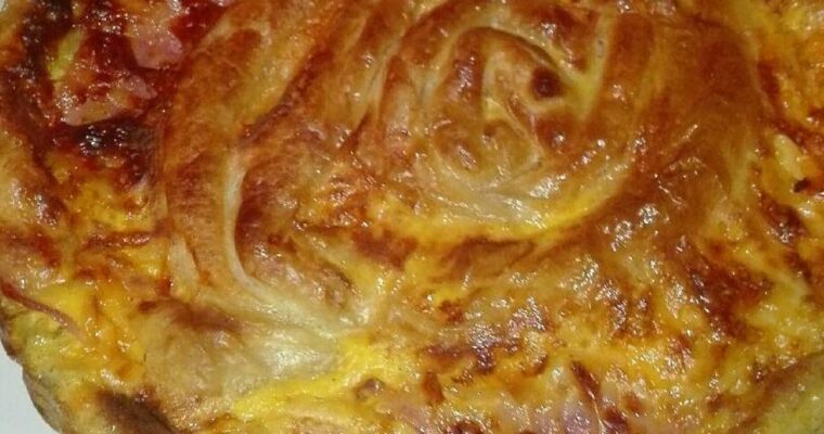 Easy and Delicious: Quiche de queso brie y jamón con olla GM Recipe