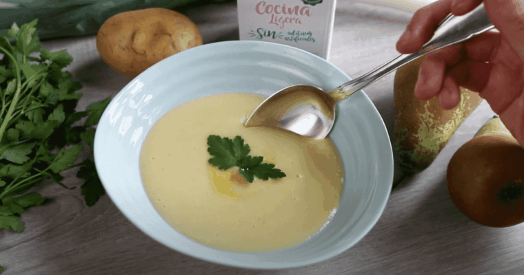 Un plato saludable y sabroso: Aprende a preparar la receta de crema de puerro