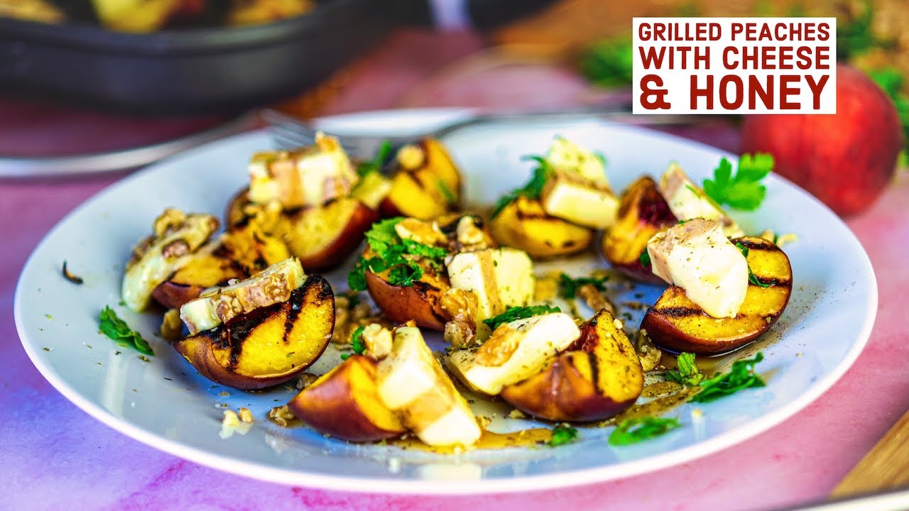 Delicious Baked Peaches with Cheese Recipe for Your GM Pot