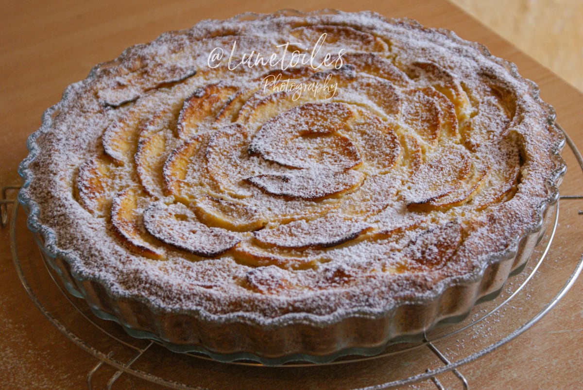 – Indulge in a Healthier Twist: Light Apple Tart Recipe using Thermomix
