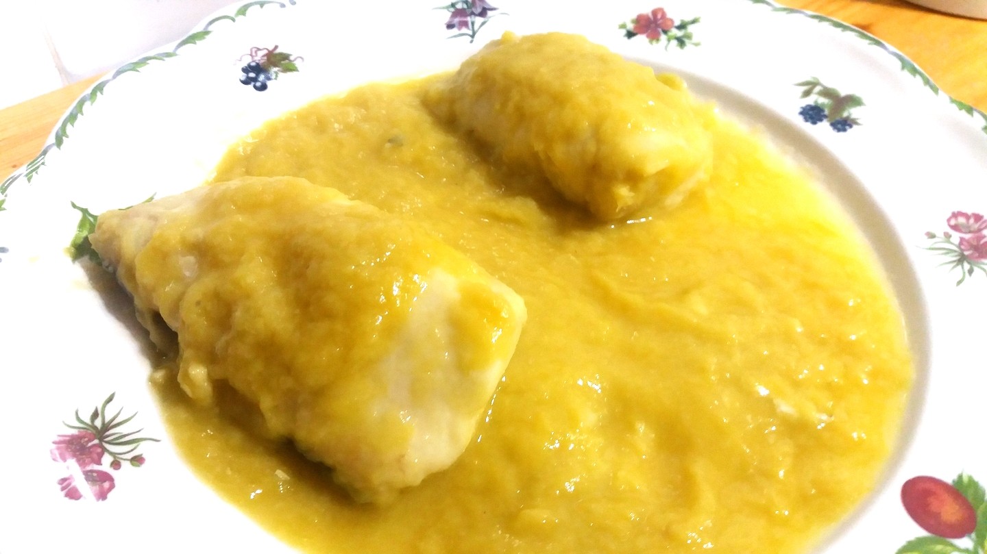 Sorprende a tus invitados con esta receta de Merluza en salsa de cerveza hecha con Thermomix