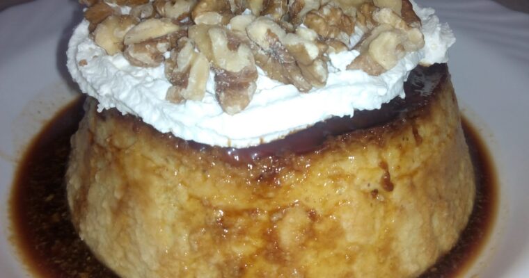 Sorprende a tus invitados con este irresistible flan de nata hecho en Thermomix