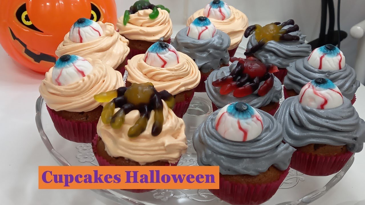 ¡Celebra Halloween con cupcakes terroríficos de MAMBO!