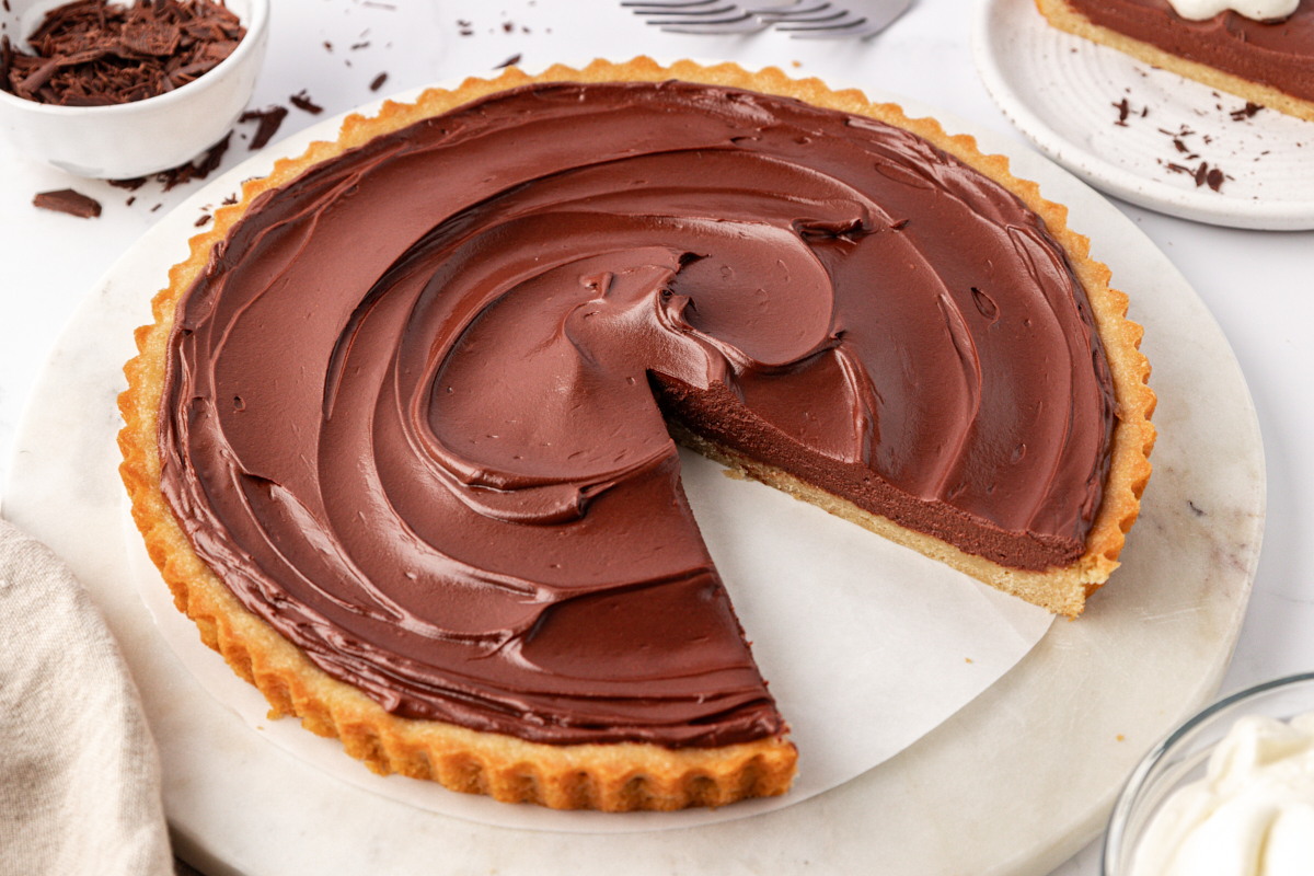 Indulge in Decadence with a Chocolate and Mascarpone Tart made with MAMBO