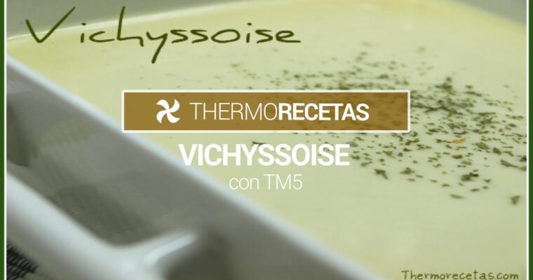 Sorprende a todos con este exquisito Vichyssoise de espárragos blancos hecho en Thermomix